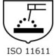 icoon van norm ISO 11611