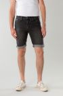 NewStar - 0244-JV-SHORT-23-24 PANTS BERMUDA STRETCH DENIM BLACK DENIM