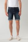 NewStar - 0244-JV-SHORT-23-25 PANTS BERMUDA STRETCH DENIM DARK BLUE