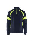 Blaklader - Blaklader Sweatshirt met halve rits Visible