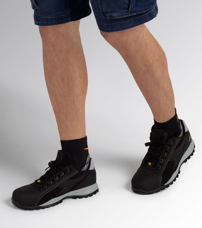 Chaussures De Travail Diadora Tech Low Pro S3 SRA HRO ESD - Basses, Confortables Et Sécurisées Pour Homme Et Femme, Pointure 44