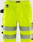 Fristads-Kansas - Fristads High vis Green stretch korte broek klasse 2 2648 GSTP