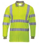 Portwest - Hi-Vis Lange Mouw Poloshirt