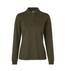 ID Identity - Long-sleeved polo shirt stretch women