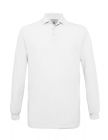 B&C Collection - Polo Longsleeve Safran katoen